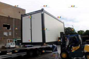 linoleum trafic intens